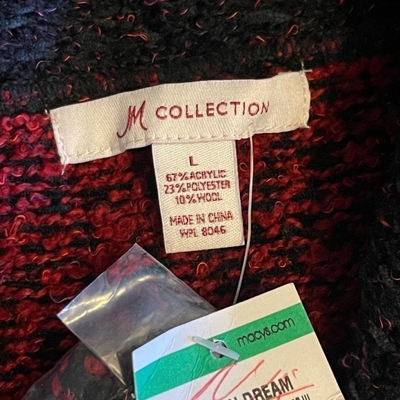 NWT JM Collection Women's Cardigan Sweater Size Large - Picture 3 of 10
